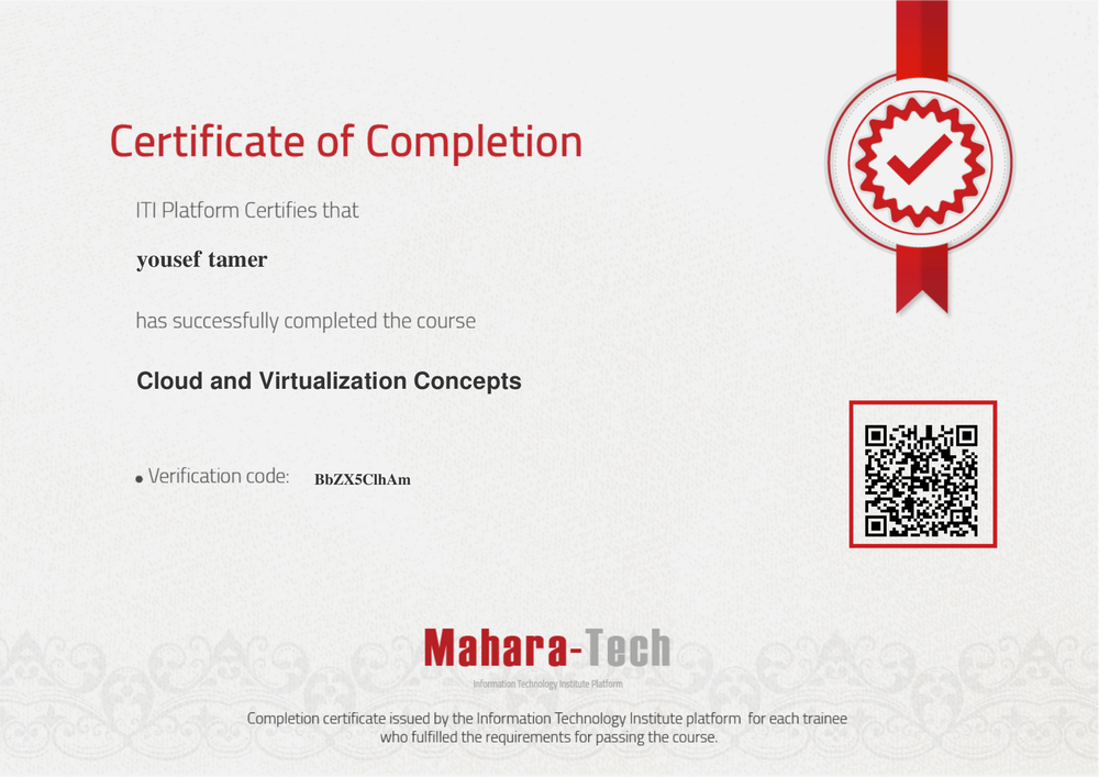 Cloud and Virtualization Concepts Preview