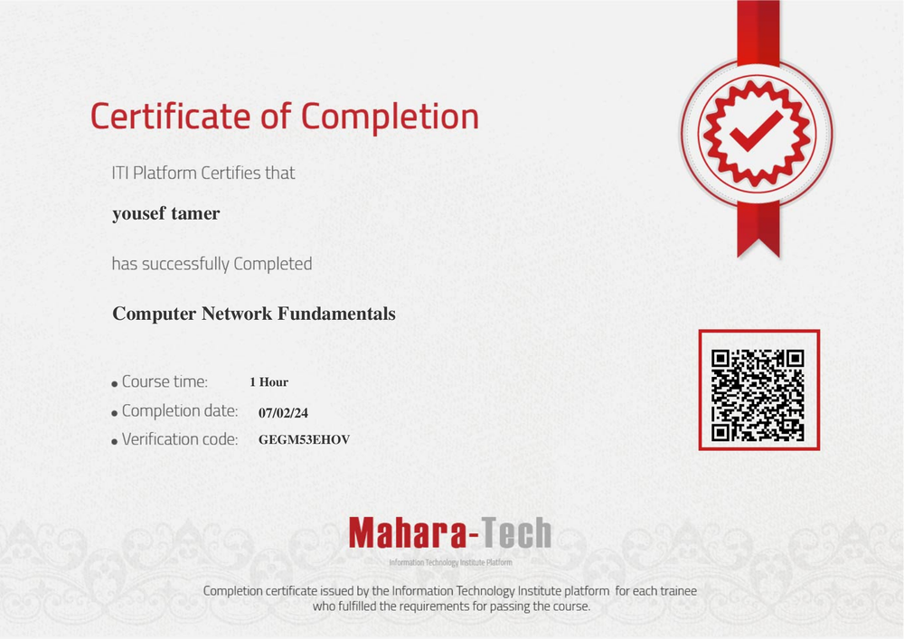 Computer Network Fundamentals Preview